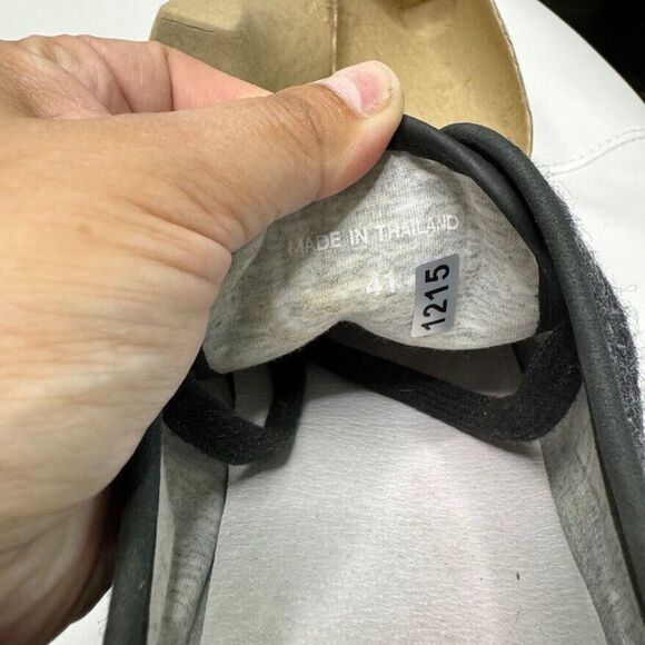 Rag & Bone Mens Sneakers EU 41 US 8 Standard Issue Wool Dark Grey Lace-Up Shoes - Picture 4 of 12